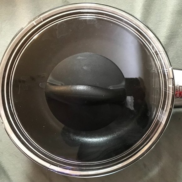 Ballarini Pisa Forged Aluminum Nonstick Saucepan with Lid, 1.4-Quart,  BLACK - Picture 7 of 7